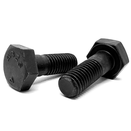 Boltsandnuts.Com 1 Piece 3/4-10x5in A325 Structural Hex Bolts Partial Thread Plain 75C500HSBA325PL/PT-1